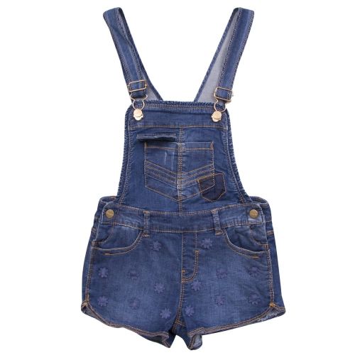 Girls Blue Denim Dungarees 22586 by Mayoral from Hurleys