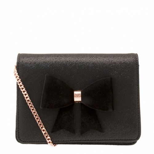 Womens Black Jeminna Lurex Clutch Bag 34151 by Ted Baker from Hurleys