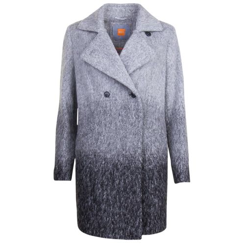 Womens Open Grey Ofrieda3 Coat 12889 by BOSS from Hurleys