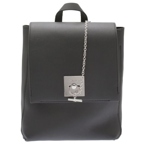 Womens Black Lock Backpack 38940 by Calvin Klein from Hurleys