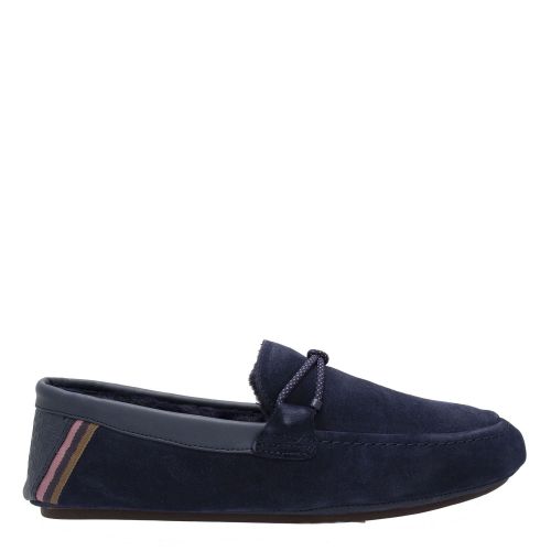 Mens Navy Seffel Moccasin Slippers 79891 by Ted Baker from Hurleys