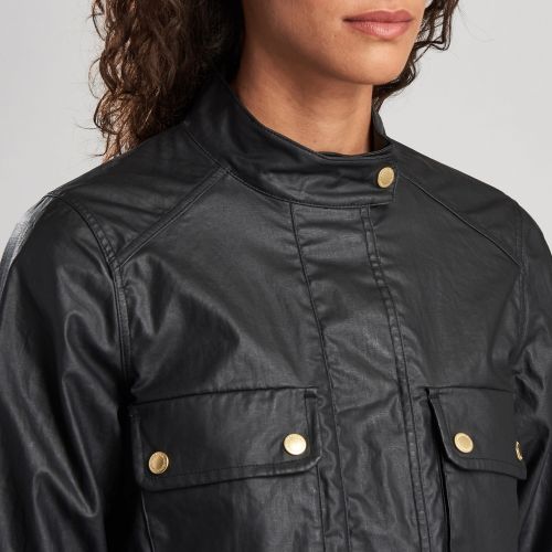 Womens Black Trackrace Casual Jacket 56311 by Barbour International from Hurleys