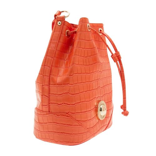 Womens Coral Croc Bucket Bag 8988 by Versace Jeans from Hurleys