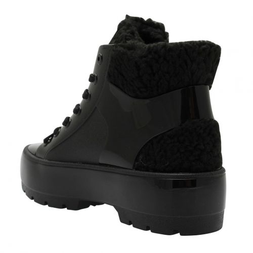 Womens Black Fluffy Sneaker Boots 91804 by Melissa from Hurleys