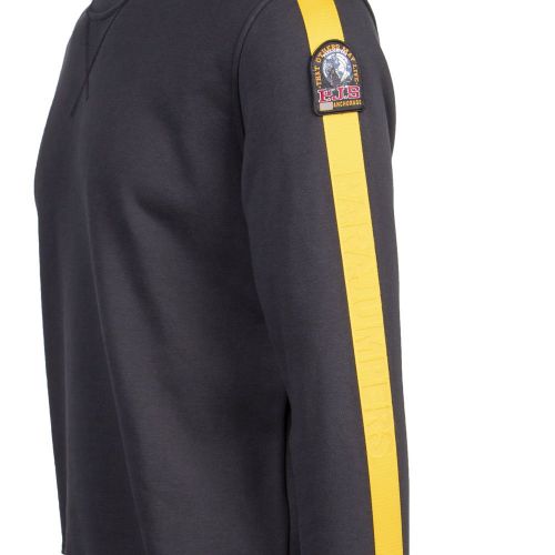Mens Black Armstrong Sweat Top 97659 by Parajumpers from Hurleys