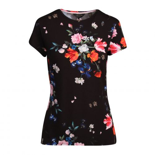 Womens Black Periie Sandalwood Fitted S/s T Shirt 79774 by Ted Baker from Hurleys
