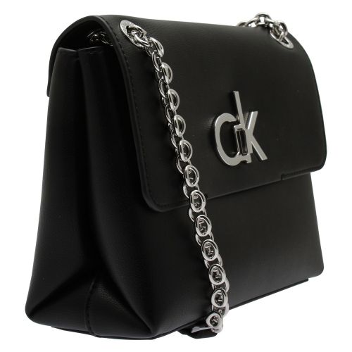 Womens Black Re-Lock Medium Crossbody Bag 56124 by Calvin Klein from Hurleys