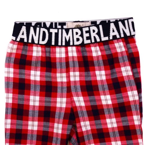 Baby Red Check Pyjama Set 65560 by Timberland from Hurleys