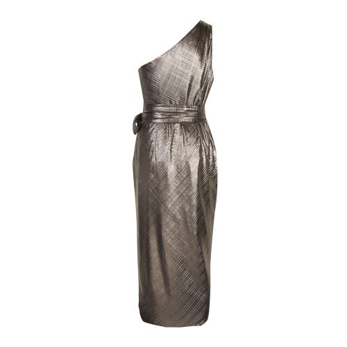 Womens Gold Gabria One Shoulder Dress 50761 by Ted Baker from Hurleys
