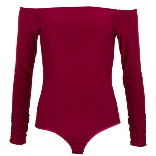 Womens Oxblood Leanne Bodysuit 67621 by Forever Unique from Hurleys