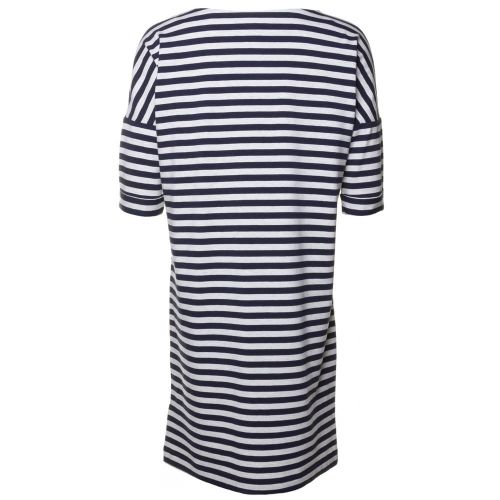 Lifestyle Womens Ecru Marl Brae Stripe Tunic Dress 60676 by Barbour from Hurleys
