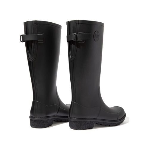 Womens Black Wonderwelly Tall Wellington Boots 83690 by FitFlop from Hurleys