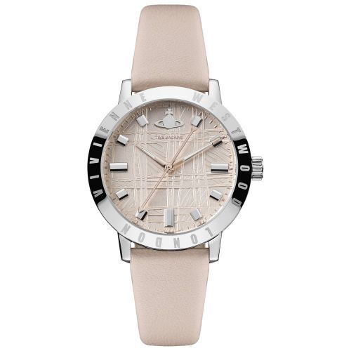 Womens Pink Bloomsbury Leather Watch 26010 by Vivienne Westwood from Hurleys