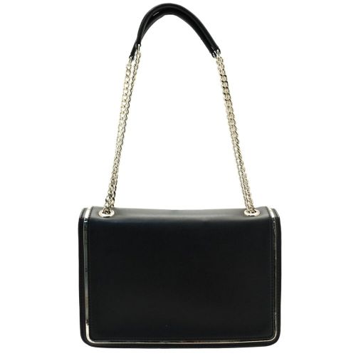 Womens Black Chain Shoulder Bag 66054 by Love Moschino from Hurleys