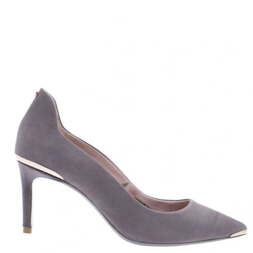 Womens Grey Vyixyns Suede Heels 21712 by Ted Baker from Hurleys