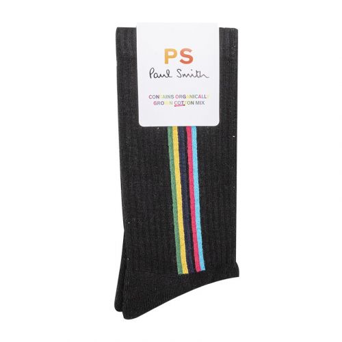 Mens Black Tram Sport Socks 100280 by PS Paul Smith from Hurleys