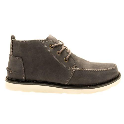 Mens Grey Castelrock Waterproof Leather Chukka 69281 by Toms from Hurleys