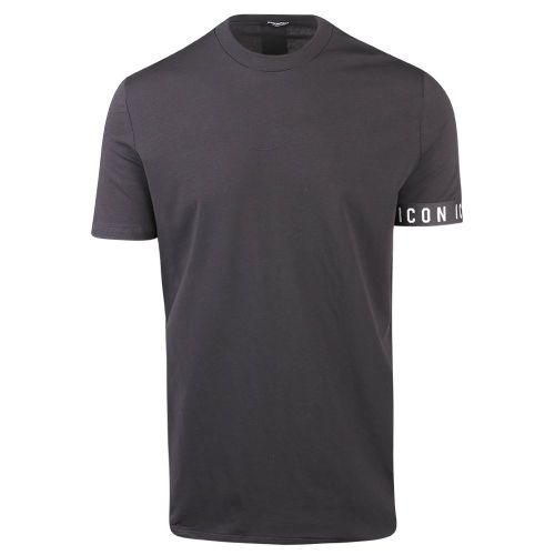 Mens Black Icon Armband S/s T Shirt 105918 by Dsquared2 from Hurleys