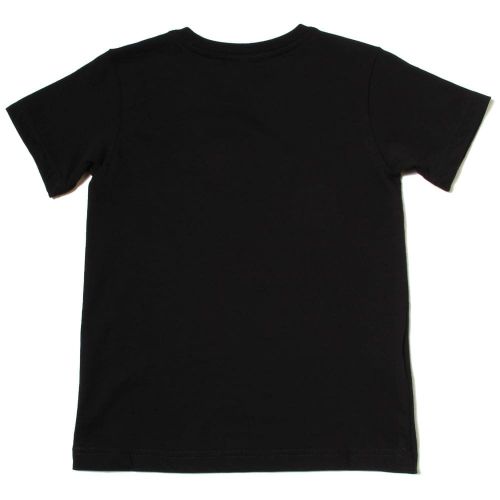 Boys Black Classic Crew S/s Tee Shirt (8yr+) 29462 by Lacoste from Hurleys