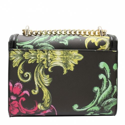 Womens Black Baroque Mix Print Crossbody Bag 49129 by Versace Jeans Couture from Hurleys
