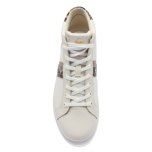 Womens Cream Chapman Mid Trainers 84940 by Michael Kors from Hurleys