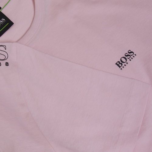 Athleisure Mens Light Pink Tee Small Logo S/s T Shirt 22064 by BOSS from Hurleys