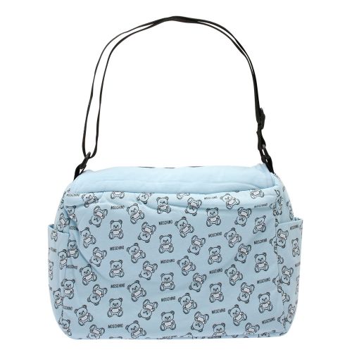 Baby Sky Blue Changing Bag 52343 by Moschino from Hurleys