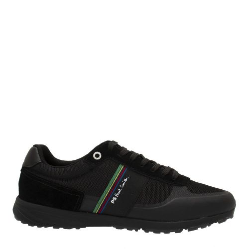 Mens Triple Black Huey Mesh Trainers 89530 by PS Paul Smith from Hurleys