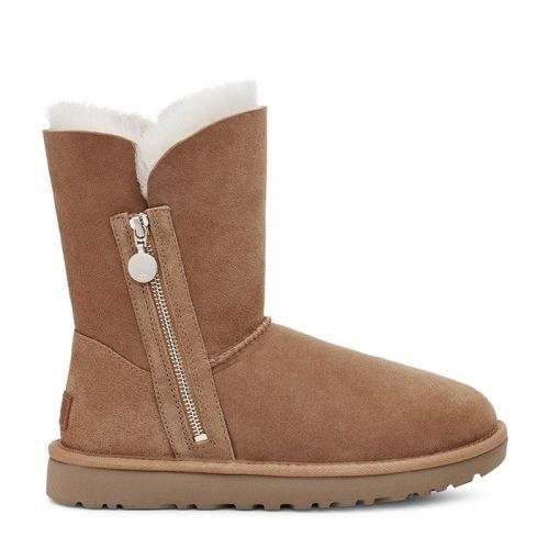 Womens Chestnut Bailey Zip Short Boots 92177 by UGG from Hurleys