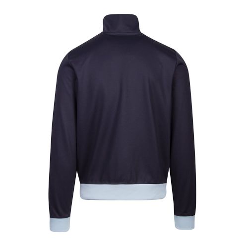 Mens Dark Airforce Contrast Trim Track Jacket 87920 by Fred Perry from Hurleys