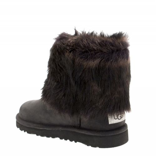 UGG® Girls Black Ellee Leather Boots 67538 by UGG from Hurleys