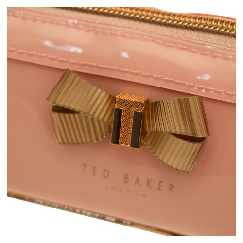 Womens Pale Pink Lora Bow Pencil Case 18693 by Ted Baker from Hurleys