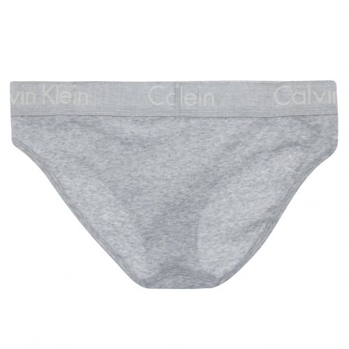 Womens Grey Heather Logo Classic Briefs 20465 by Calvin Klein from Hurleys