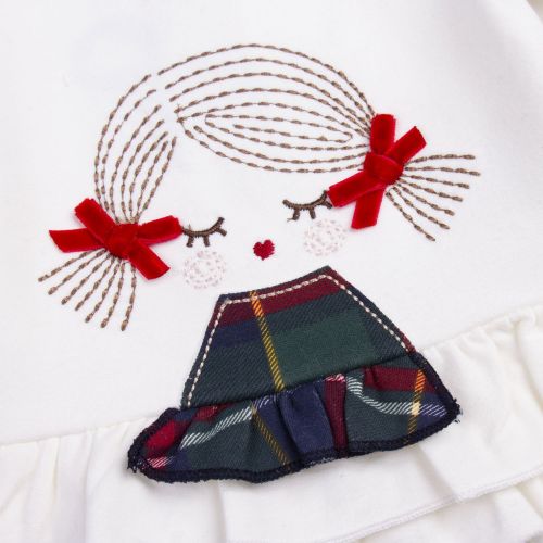 Baby Red Assorted Tartan Detail 2 Outfit Set 75610 by Mayoral from Hurleys