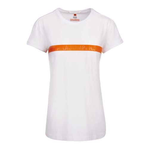 Womens Off White Avila S/s T Shirt 86580 by Parajumpers from Hurleys