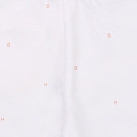Baby Pink/White Logo L/s T Shirt & Leggings Set 75246 by BOSS from Hurleys