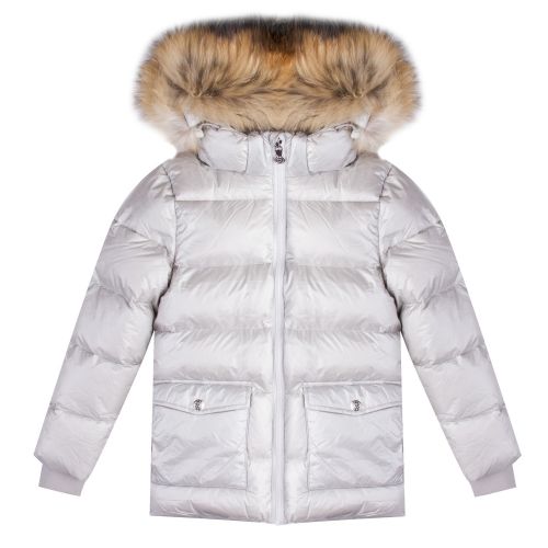 Kids Rock Authentic Shiny Fur Coat 32236 by Pyrenex from Hurleys