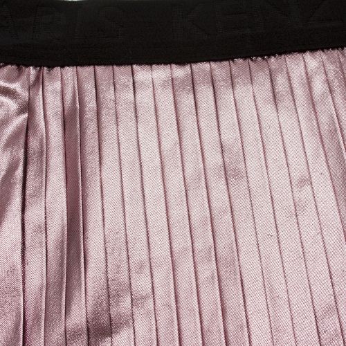 Junior Metallic Pink Gwenn Pleated Skirt 45837 by Kenzo from Hurleys