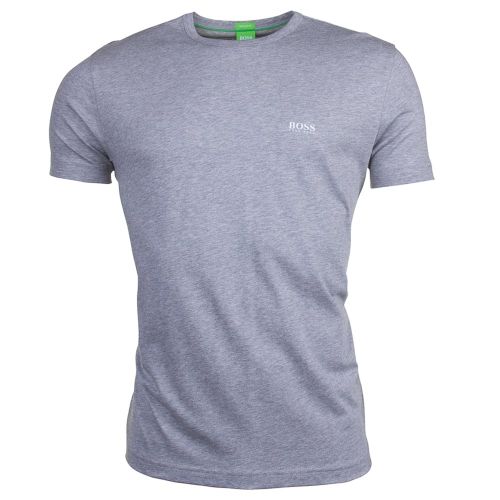 Mens Light Grey S/s Tee Shirt 6597 by BOSS from Hurleys