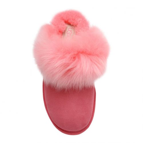 Womens Pink Rose Scuff Sis Slippers 94991 by UGG from Hurleys