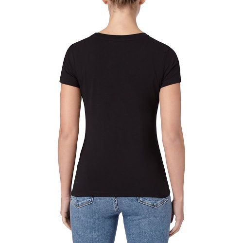 Womens Black/Gold Eco Slim Fit S/s T Shirt 79708 by Calvin Klein from Hurleys