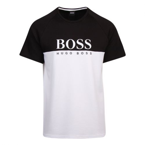 Mens Black Jacquard S/s T Shirt 85753 by BOSS from Hurleys