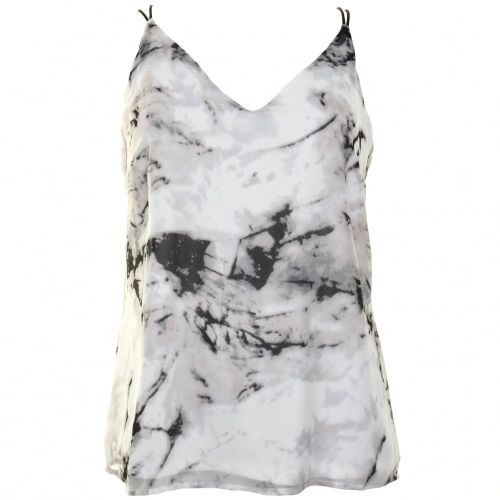 Womens Snow White Vimarlo Sleeveless Top 42200 by Vila from Hurleys