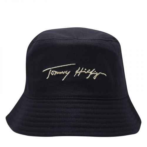 Womens Desert Sky Signature Bucket Hat 85540 by Tommy Hilfiger from Hurleys