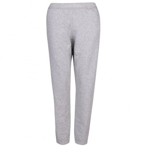 Womens Grey Heather Logo Waist Sweat Pants 20454 by Calvin Klein from Hurleys