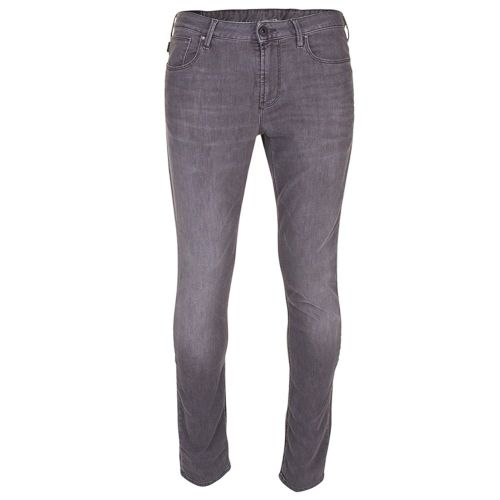 Mens Grey Wash J06 Slim Fit Jeans 69564 by Armani Jeans from Hurleys