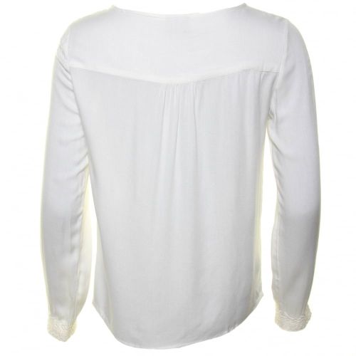 Womens Snow White Visera L/s Top 42199 by Vila from Hurleys
