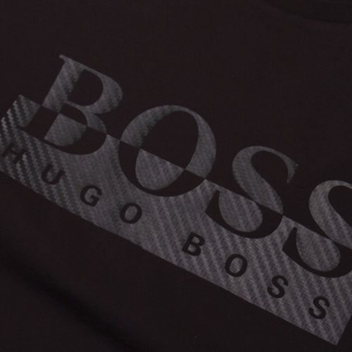 Athleisure Mens Black Tee 4 Carbon S/s T Shirt 79746 by BOSS from Hurleys