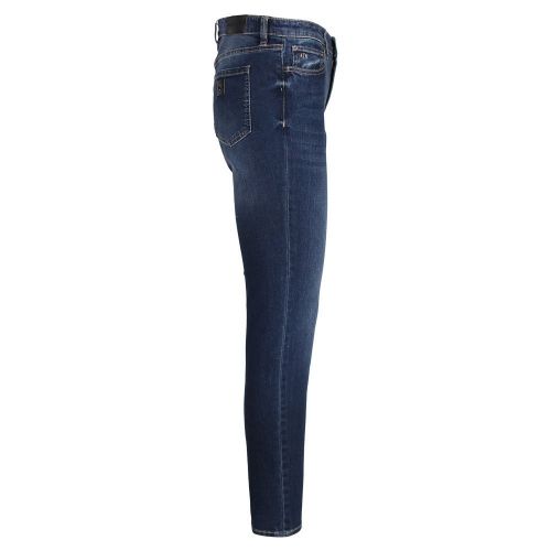 Womens Mid Blue J01 Super Skinny Fit Mid Rise Jeans 94517 by Armani Exchange from Hurleys
