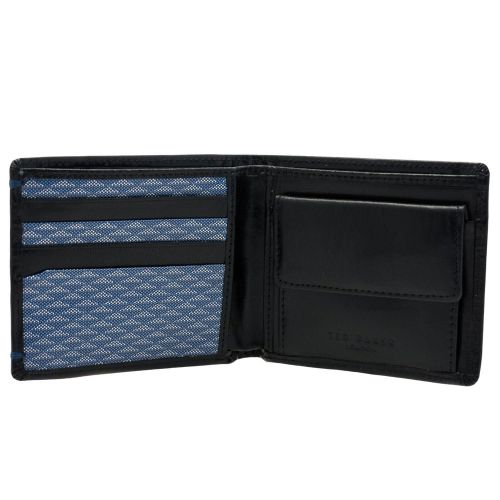 Mens Black Maximus Leather Wallet 63531 by Ted Baker from Hurleys